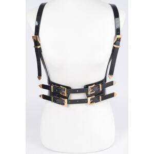 Faux Leather Harness